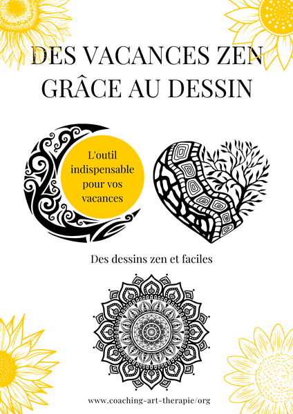 Exercices art therapie dessin zen